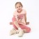 Kit for girls, beige color, height 128 cm
