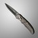Folding knife, automatic "mi" steel - 420, handle - aluminum, 20 cm