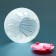 A ball for rodents, 12 cm, pink