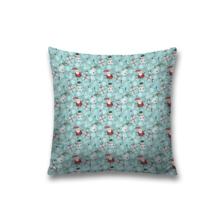Decorative pillowcase "New Year's friends", on a zipper, size 45x45 cm
