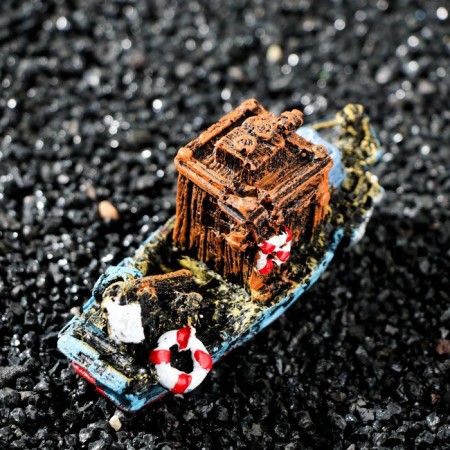 Decor for the Aquarium "Kater", 10.5 x 4.5 x 5.5 cm-2