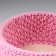 Baby basket, 16 x 7.5 cm, pink, cotton