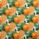 Glossy packaging paper “Bright tangerines”, 50 x 70 cm, New Year