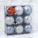 Set of balls plastic D-6 cm, 9 pcs "Mysterious pattern"