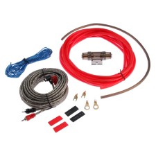 Installation set of wires 8GA, 1600 watts, 4 items