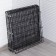 Animal aviary "Pigzon" 8 sections on clips 60 x 60 cm, Sh.p. 37-40 mm, folding, black