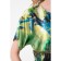 Women's dress, size 44, green color