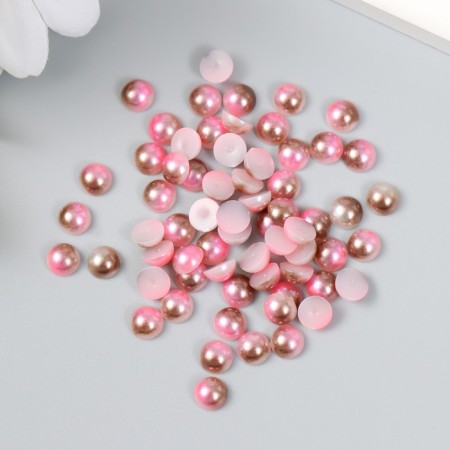 Decor "Pink gradient" d = 6 mm 10 g 200 pcs 5x2.5 cm mix-5