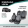 Auto-Chekhls for Nissan Terrano, from 05.2017-2022, eco-leather black