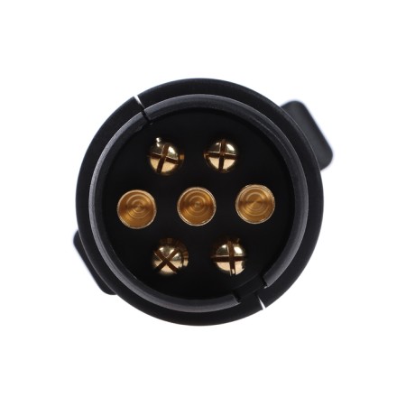 Trail for a trailer, 7-pin, 12 in-3