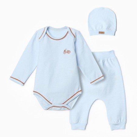Kit for children (3 items), blue color, height 68 cm