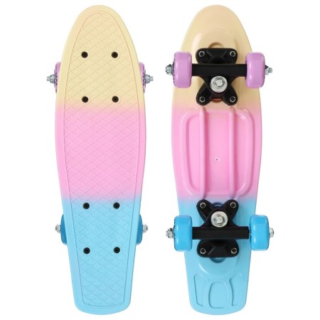 Pennilboard 42 x 12 cm, PVC 50 mm wheels, plastic suspension, gradient color-1