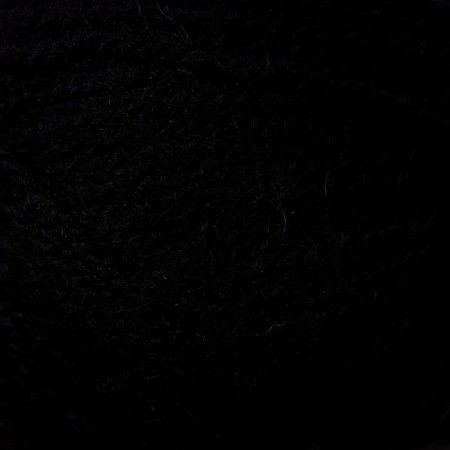 Angora warm yarn 40% wool, 60% acrylic 480m/100g (02 black)-2