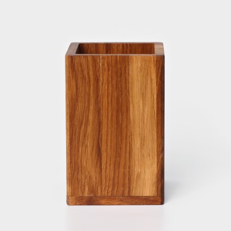 ADELICA tableware stand, 9 × 9 × 14 cm, oak-5