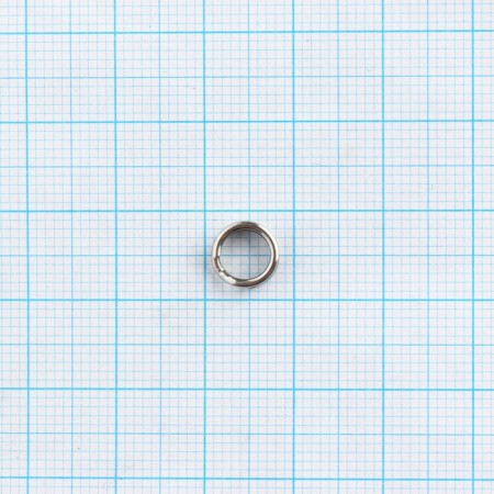 Clothing rings "Volzhanka" 517 Split Ring No. 1 x 5.5, test 12 kg, 10 pcs-1