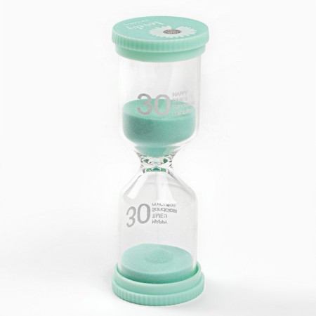 Happy Time Banding clock, for 30 minutes, 4.4 x 12.6 cm, green