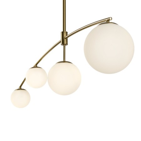 Freya FR5443CL-04BS HANGER, 1200X180X615 mm ceiling lamp, E14, 4x60W, brass color-3