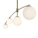 Freya FR5443CL-04BS HANGER, 1200X180X615 mm ceiling lamp, E14, 4x60W, brass color
