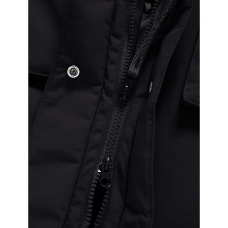 Winter park for a girl, height 158 ​​cm, black color-5