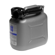 Canist of the fuel and lubricants of Oktan Metal, 5 l, plastic, gray