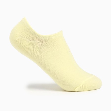 Women's socks, yellow color, size 23-25 ​​(36-40)