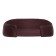 Visor, size 56-58, dark chocolate color
