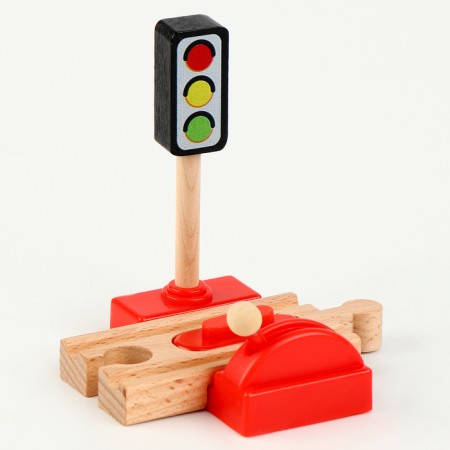 Children's adjustable crossing for the railway, 9.5 × 8 × 8.5 cm