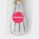 Forceps kitchen shares "brightness", 201 steel, 34 × 4.5 cm, red color
