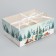 Box for Capcake "Happy New Year", Christmas tree, 23 x 16 x 10 cm, new year