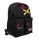 Youth backpack, 44 x 31 x 17 cm, Davente 19l, Destroy, black 7032370