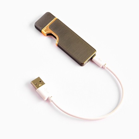 Electronic lighter, spiral, 200 mAh, USB-3