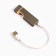 Electronic lighter, spiral, 200 mAh, USB