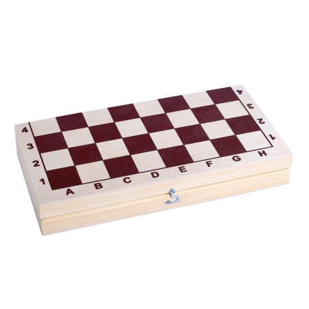 Checkers "Classic", 40 pcs, d-2.7 cm, field 30 x 30 cm-3