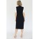 Dress with a deep neckline, size 50