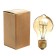 Incandescent lamp Vintage "Pear", A19, 40 W, E27, 230 V, 110x60 mm, warm white