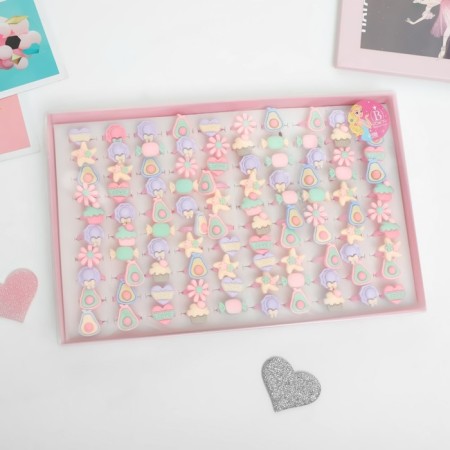 Children's ring "chosen" gastronomic assorted, mix form, color, dimensionless-1