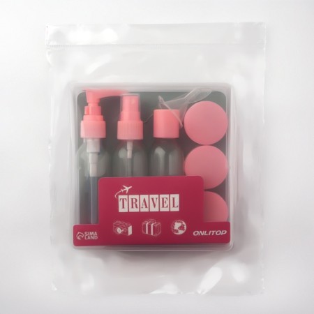 Set for storage, in case, 8 objects, transparent color/mix-7