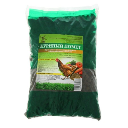 Fertilizer organic "noble farmer", dry, chicken droppings, 2 liters