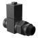 Set of design-valules Royal Thermo Cube, Direct, 1/2 ", black