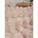 Texrepublic blanket, size 150x200 cm, pink color