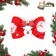New Year's gum "Deer", red