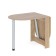 Folding table "SP-17", 916 (1574) × 674 × 740 mm, sonoma oak color