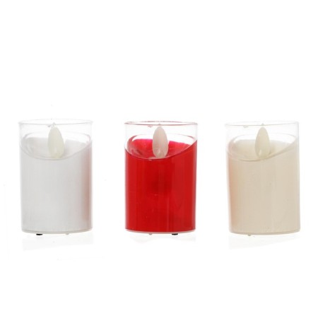 Candle LED, in a glass, MIX color-3