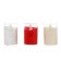 Candle LED, in a glass, MIX color