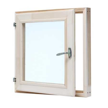 Window, 50 × 50cm, double glass of linden-6