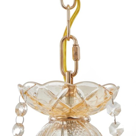 Chandelier 670015/6 E14 40W gold 50x50x90 cm Bayerlux-7