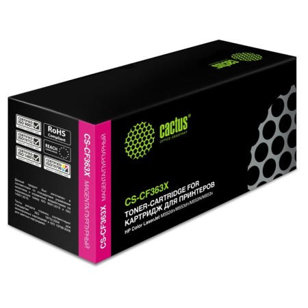 Cactus CS-CF363X CF363X cartridge, for HP CLJ M552DN/M553DN, 9500 pages, purple color-1