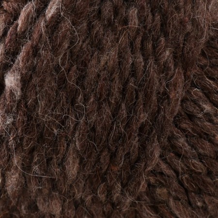 Yarn "mixture" 30% wool, 70% acrylic 200m/200g (517-brown. Melange)-2