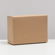 Folding box, craft, 25 x 18 x 10 cm, set 20 pcs,