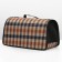 Bag - carrying for animals with a curtain, size L, 53 x 22 x 29 cm, checkered